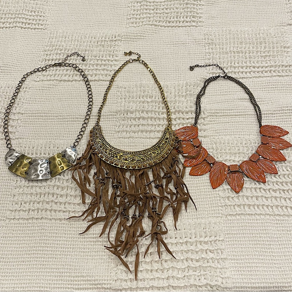 Bohemian Urban Chic Tribal Style Necklaces